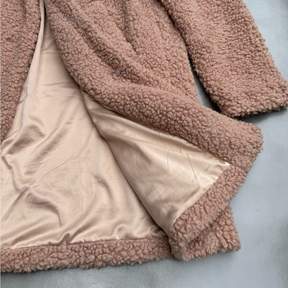 Blank NYC Longline Faux Shearling Coat - Picture 6 of 6